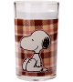 Snoopy pohár 200 ml hnedo ružový 