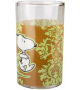 Snoopy pohár 200 ml hnedo zelený