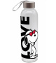 Snoopy fľaša 500 ml sklo LOVE