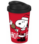 Snoopy pohár na cesty 400 ml Ho Ho Ho