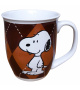 Snoopy hrnček 350 ml woman hnedý