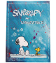 Snoopy notes A4 modrý